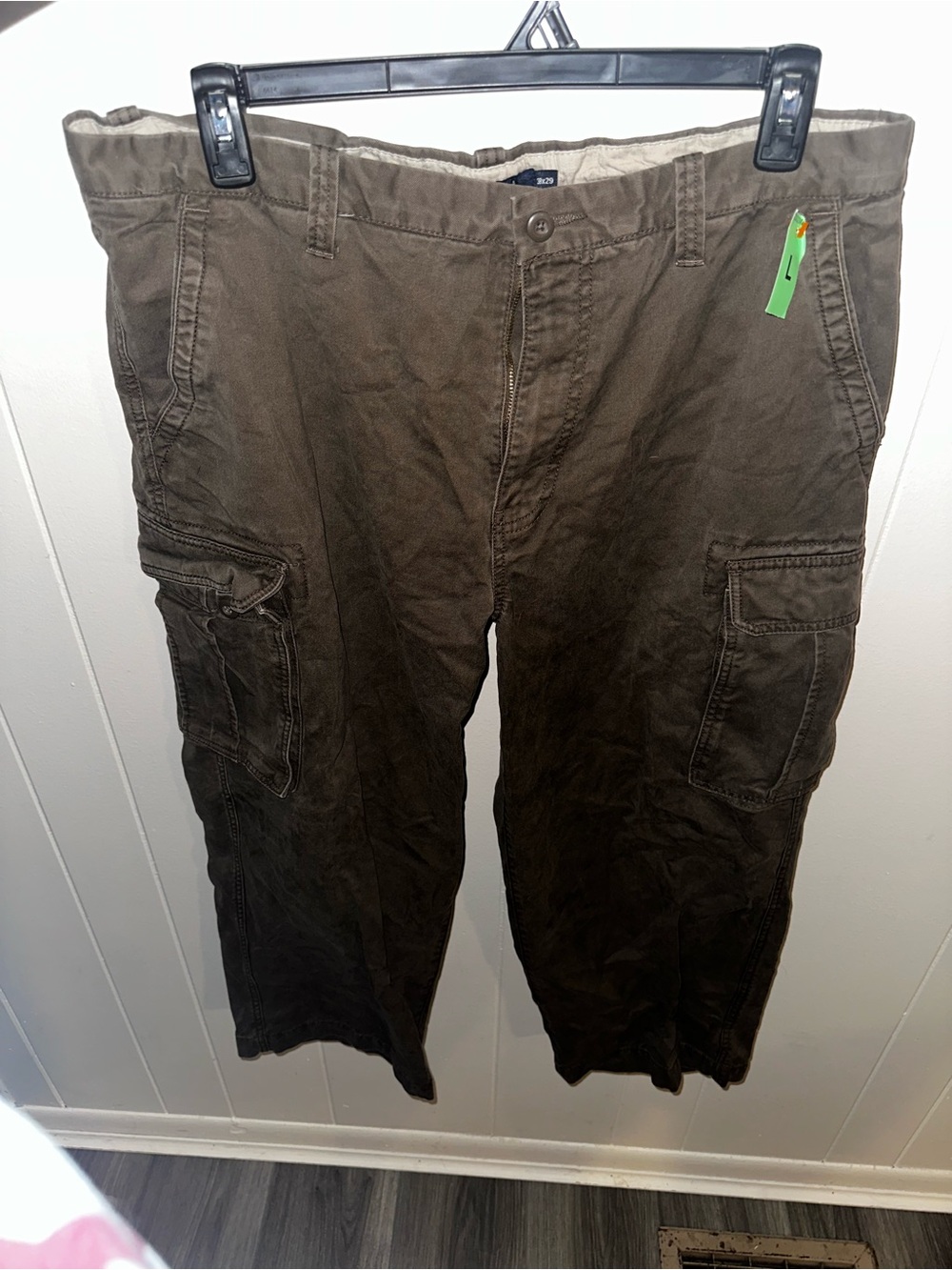 Sonoma Men’s Olive Brown Cargo Pants